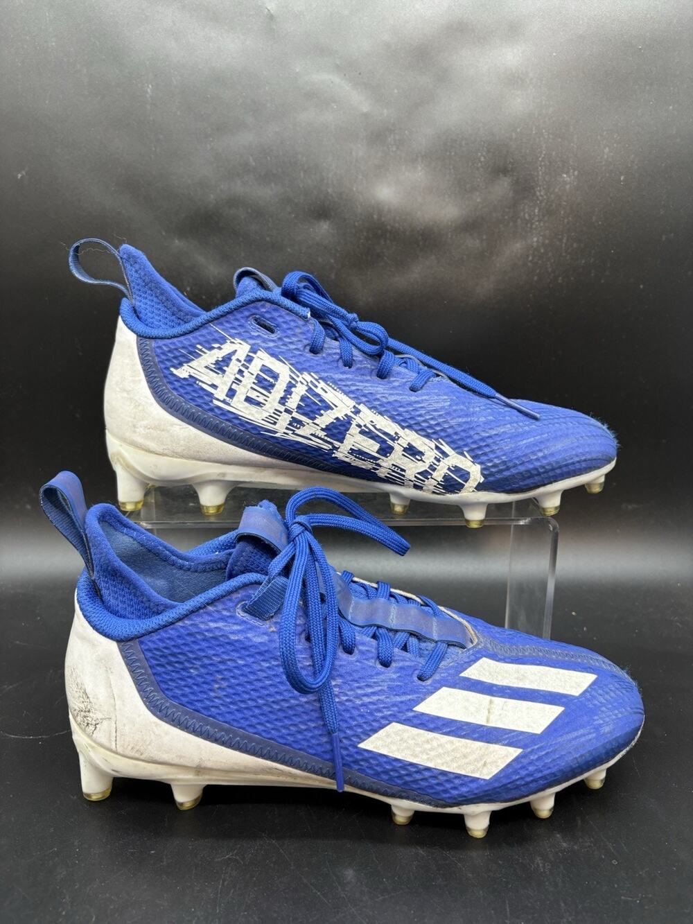 Adidas Adizero Scorch Royal Blue White Football Cleats GZ6921 Men’s Size 8